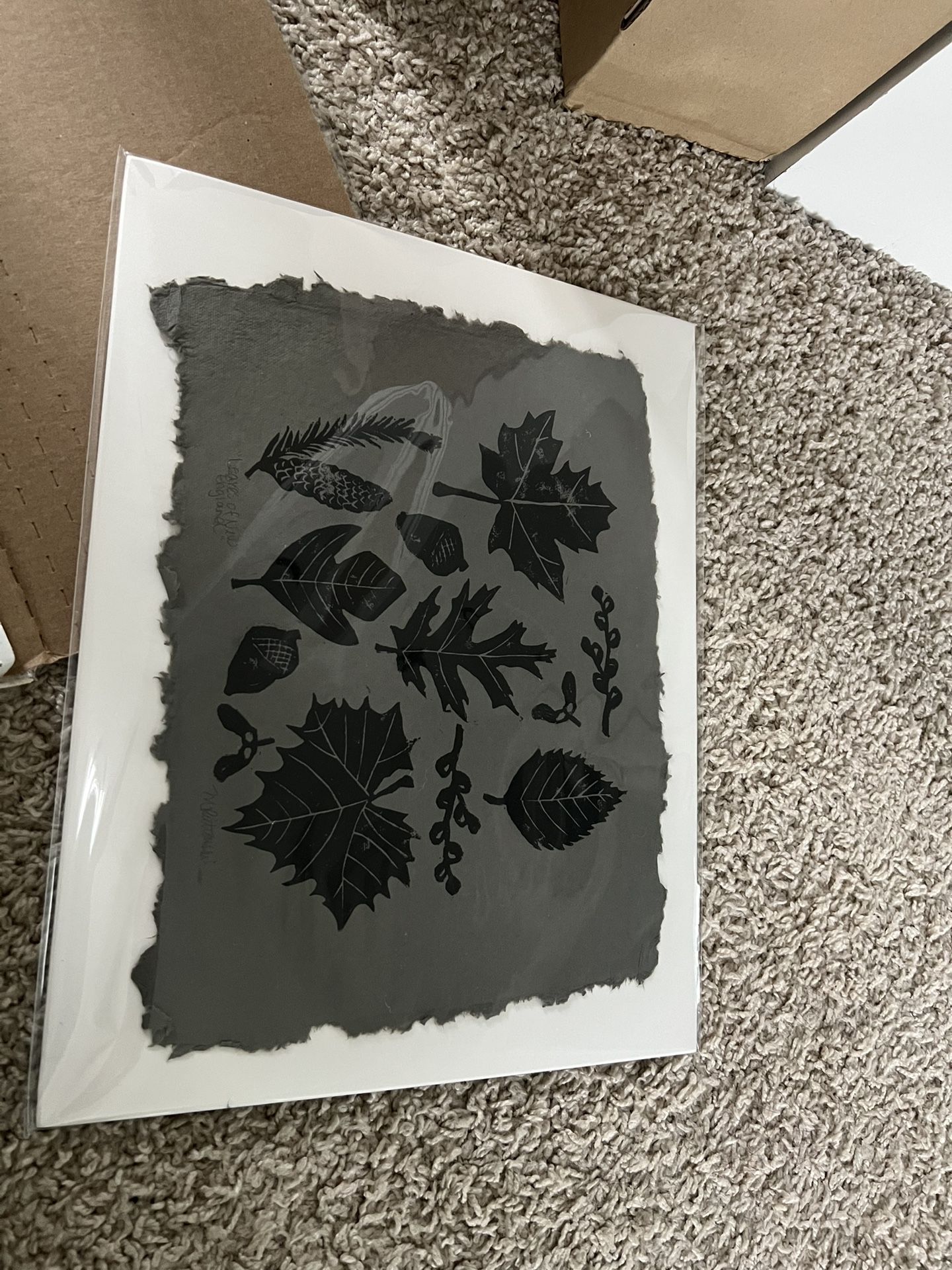 Leaf fall art work - Beautiful New!! 