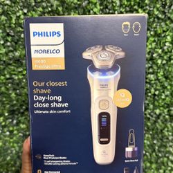 Philips Norelco i9000 Prestige + Charge Stand, QCP & Trimmers