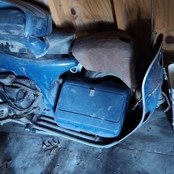 1980 Vespa In Parts