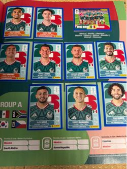 Mexico team blue parallel complete 2026