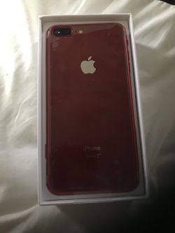 Red iPhone 8 Plus 64 GB. Unlocked