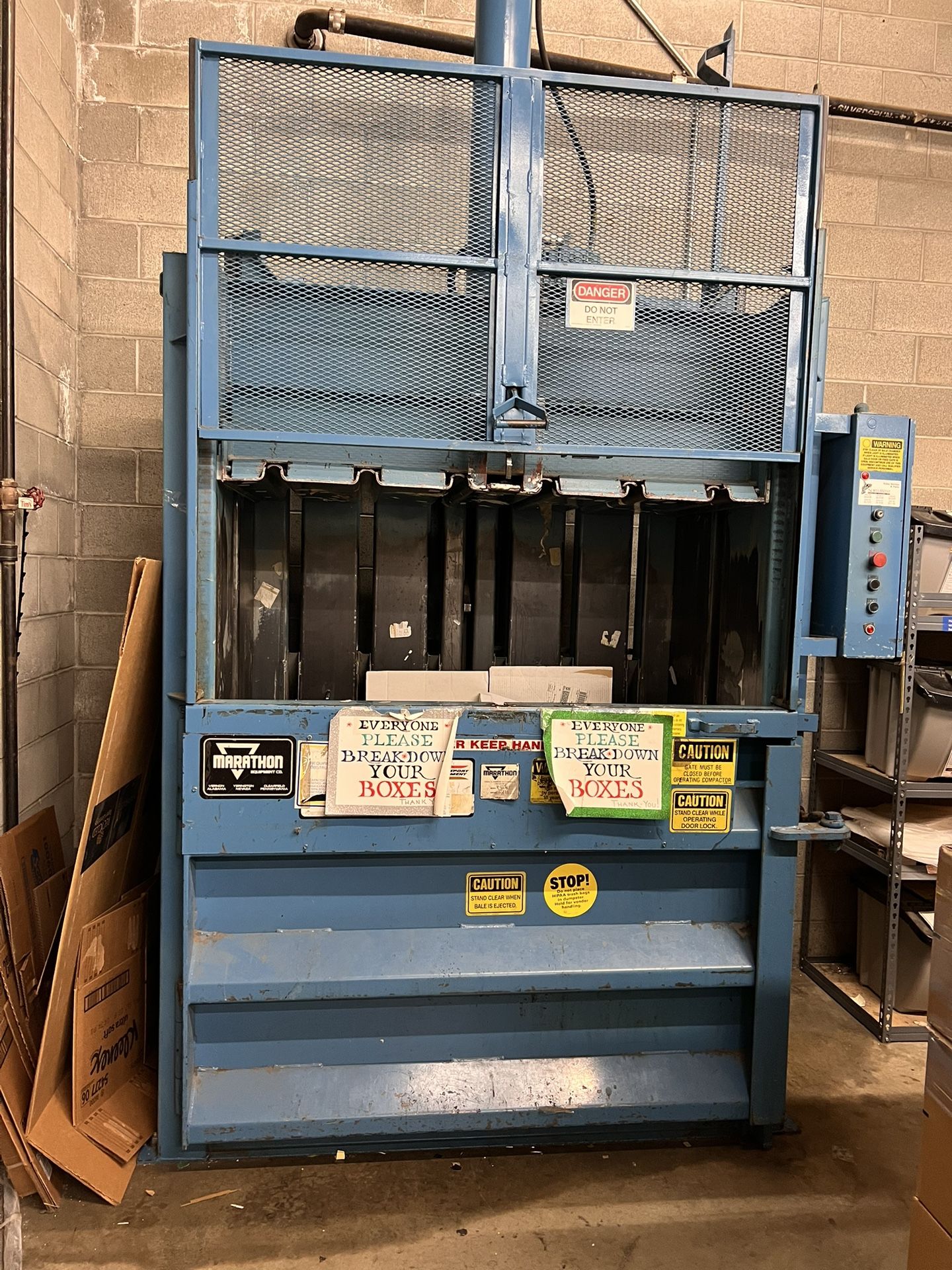 Cardboard Compactor
