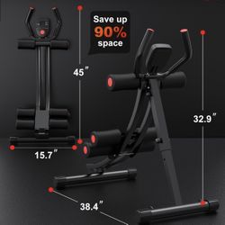Ab Crunch Exercise Equipment Abdominal Trainer for Beginner