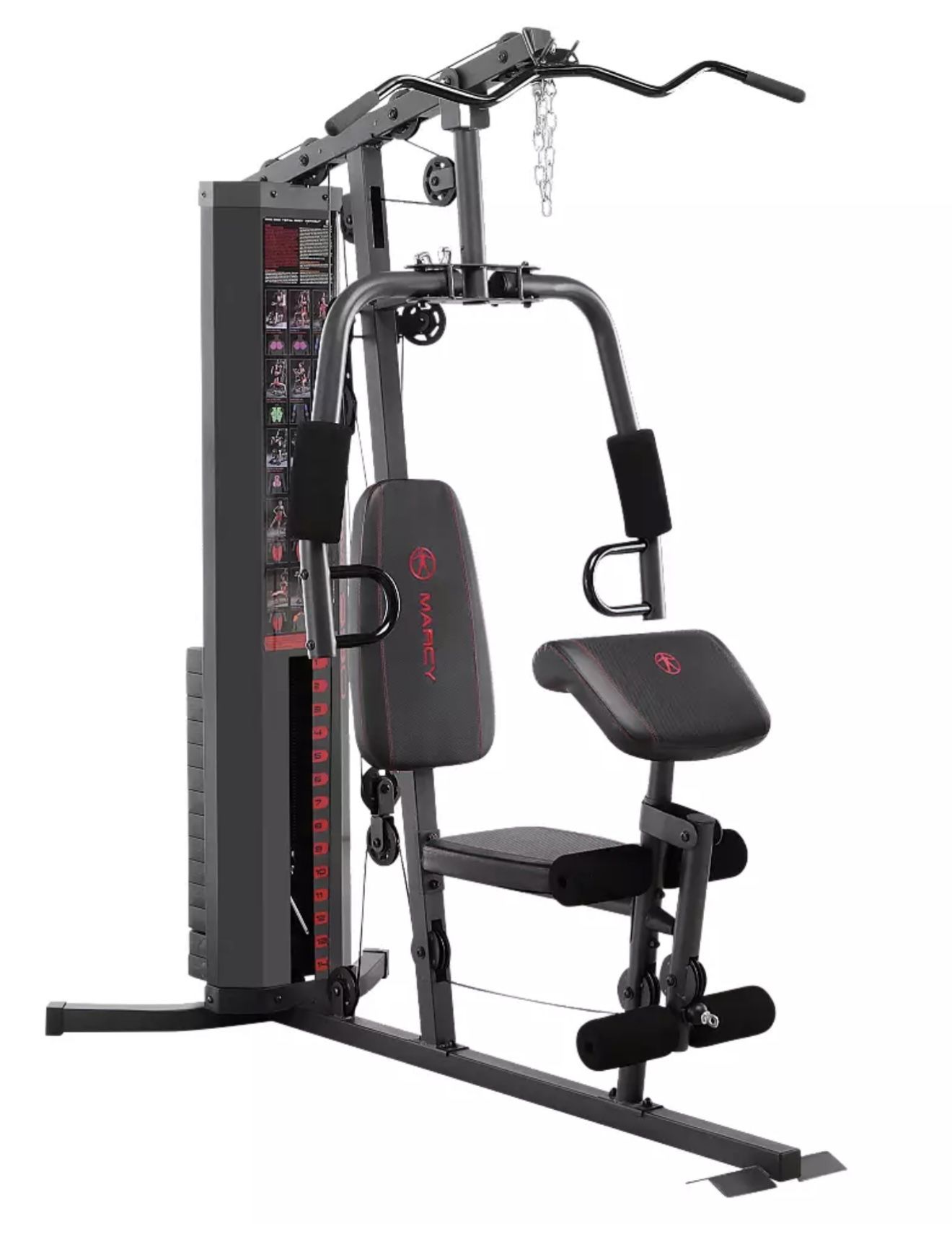 Marcy Home Gym – Full Body Workout Machine / Weight System / Exercise Equipment