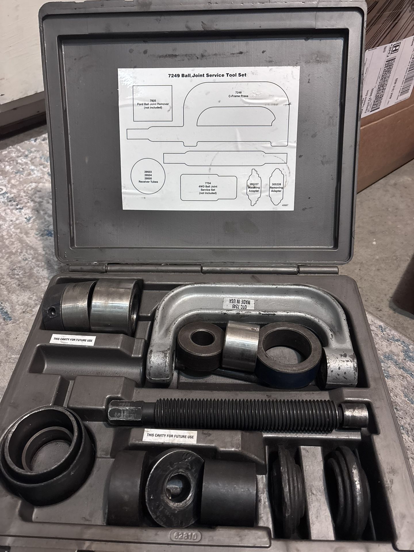 7249 ball joint press
