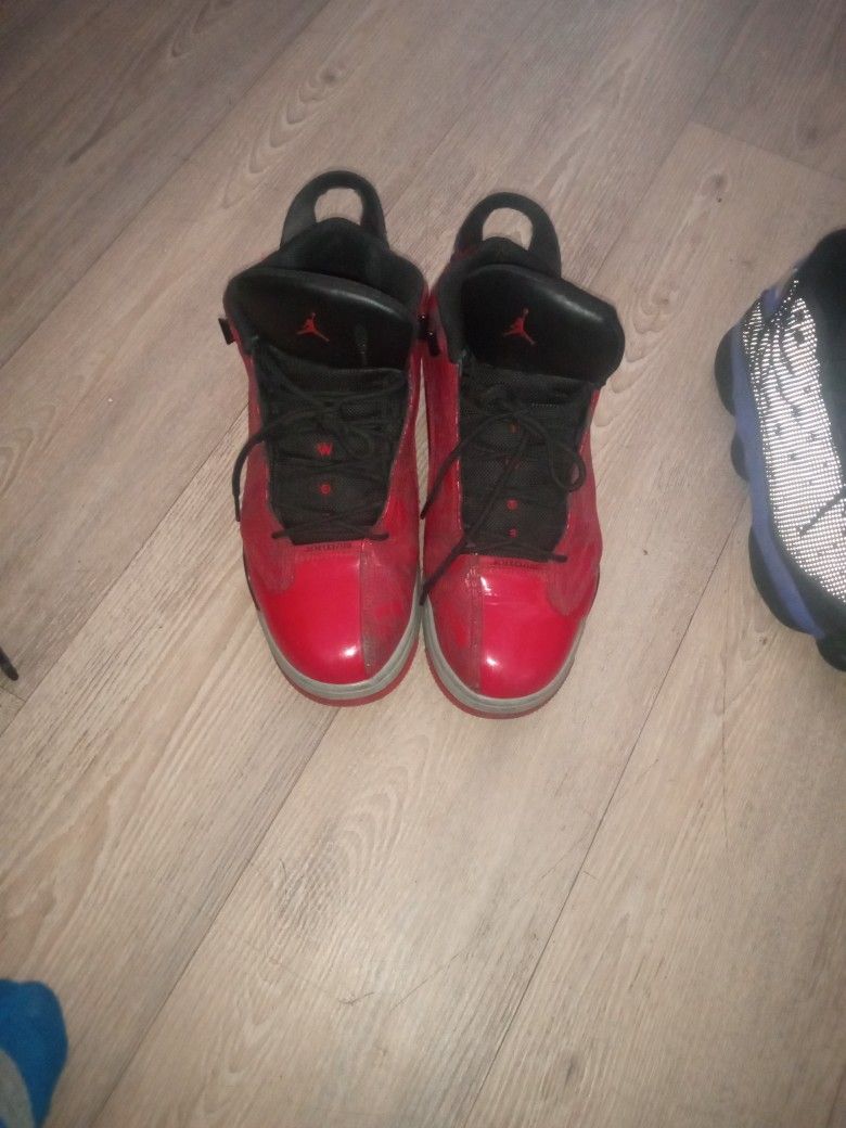 Chili Red Jordan Dub Zero's ( $50 )