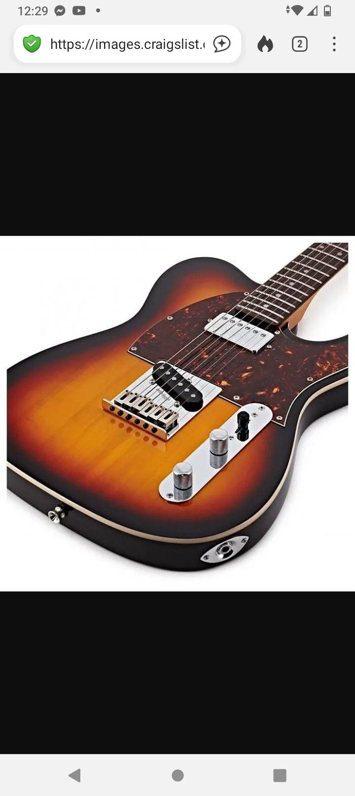 Jet  JT 350 Tele style guitar
