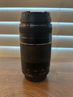 Canon EF 75-300mm lens