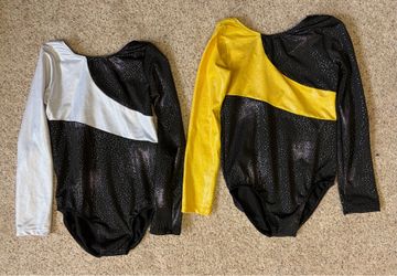 Little girls gymnastics leotard size 7