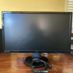 ASUS VG248QE Gaming Monitor -24" FHD (1920x1080) , 1ms, up to 144Hz, 3D Vision Ready
