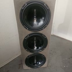 MTX 12in Triple Box