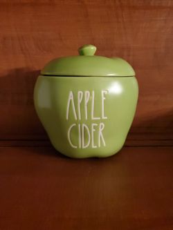 Apple Cider Candle/canister Rae Dunn