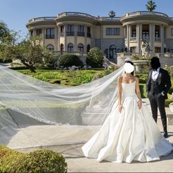 Luxury Ballgown Wedding Dress – Custom Couture, Worn Once, $15K Retail