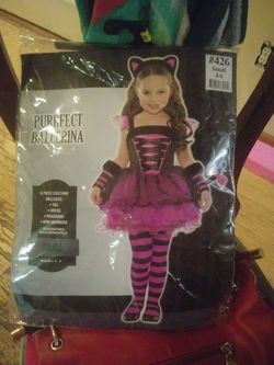 Girls costume purrfect balerina