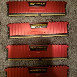 16 Gb (4x4) Corsair Vengeance LPX - DDR4 Ram (3866 Mhz, C18)