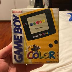 Brand New In The Box 1998 Game Boy Color Collectors Item