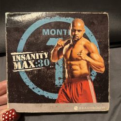 INSANITY Max:30 Complete 2-Month DVD Set – Shaun T – $35