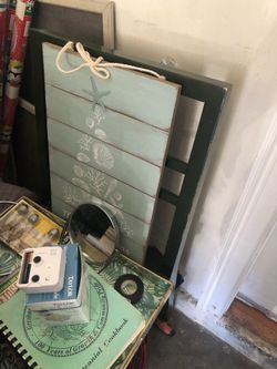 Garage inventory POST Three , see all pics but wrapping paper good rolls in pics sold