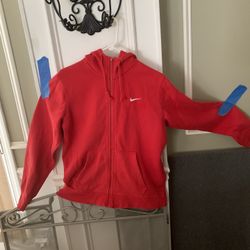 Nike Red hoodie
