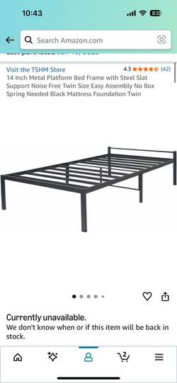Twin Bed Frame
