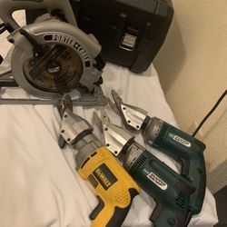 Dewalt Porter Clable Snapper Shear And Saws 