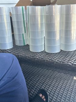Packing tape 2inch  36 rolls ($30)