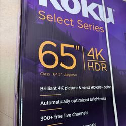 Brand New ROKU 65”