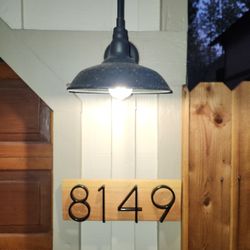 Address Sign, Hand Made, Custom