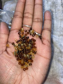 Brownie waist bead ready to make 🤎