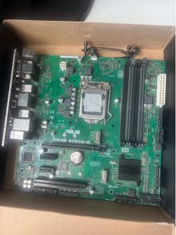 CPU motherboard combo