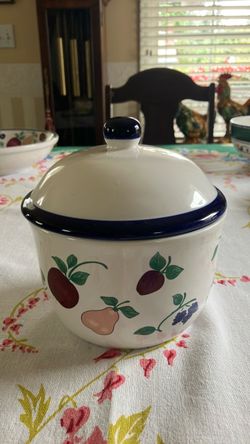 Vintage Princess House Butter Bowl with lid