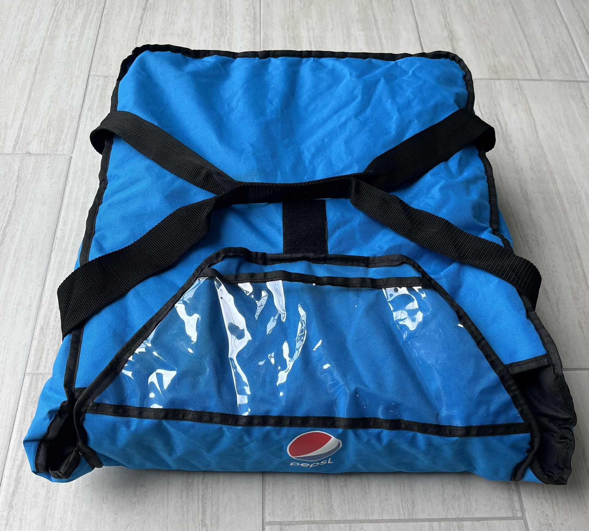 Pepsi Insulated Pizza Food Delivery Bag
