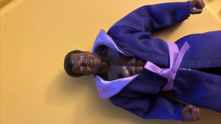 Rocky Johnson  Action Figure in Blue Gi
