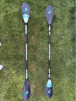 Kayak paddles, youth