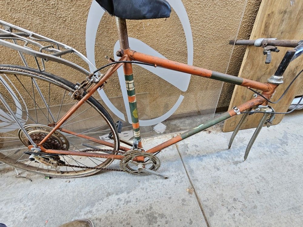 Vintage Road bike frame.