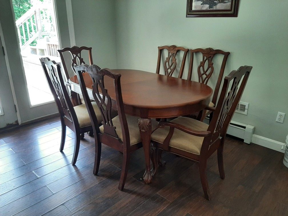 Solid Cherry Dining Room Set 