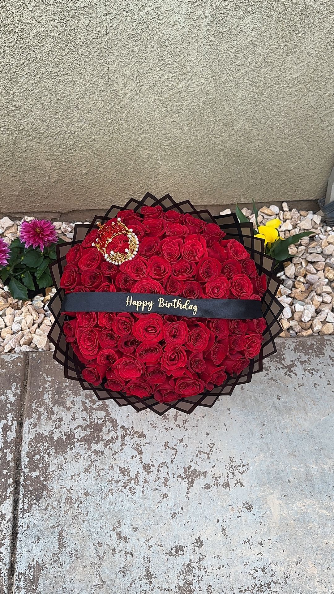 100 rose bouquet/ramo
