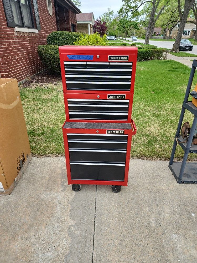 Craftsman Tri-Level Rolling Tool Chests