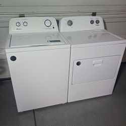 Amana Washer And Whirlpool Gas Dryer December 2023 Model LIKE NEW