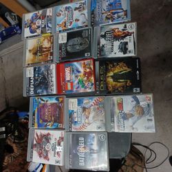 Ps3 Video Games $5 Each Sports War Family MLB NFL  Lego Marvel 