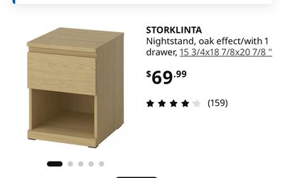 Nightstand ikea