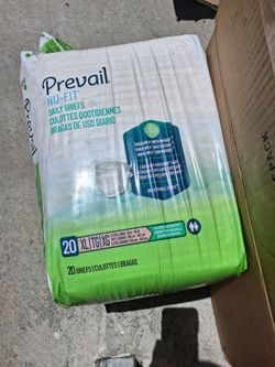 Adult diapersPREVAIL