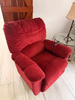 Red Love sofa and chairs