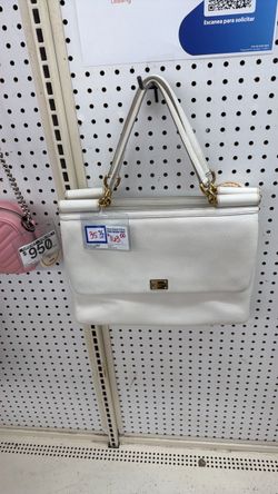 Dolce & Gabbana White Leather Handbag