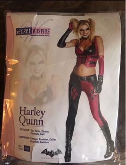 Harley Quinn Halloween Costume, Size S