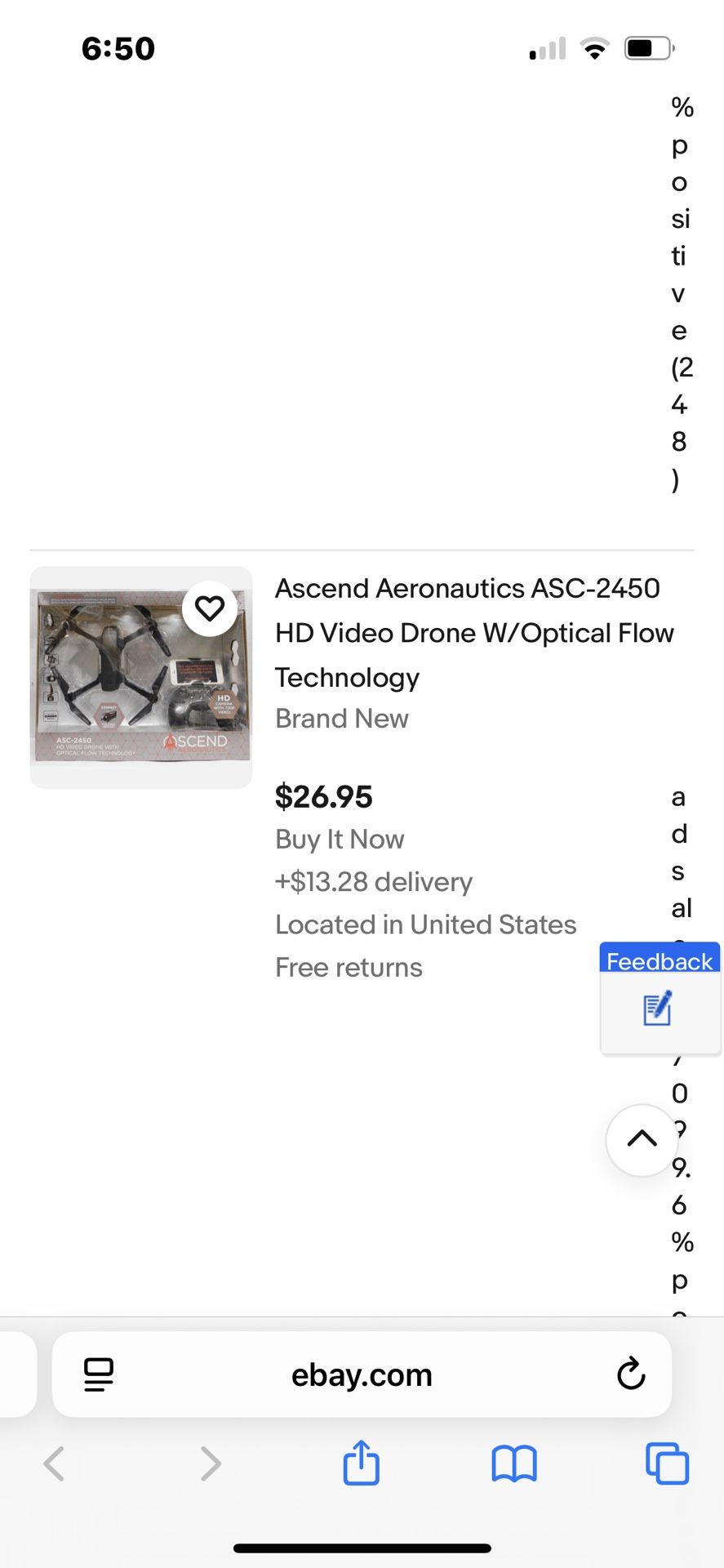 Drone eBay’s