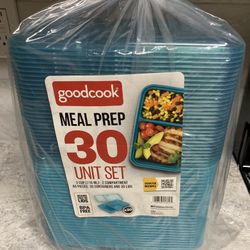 Goodcook meal prep 30 unit set