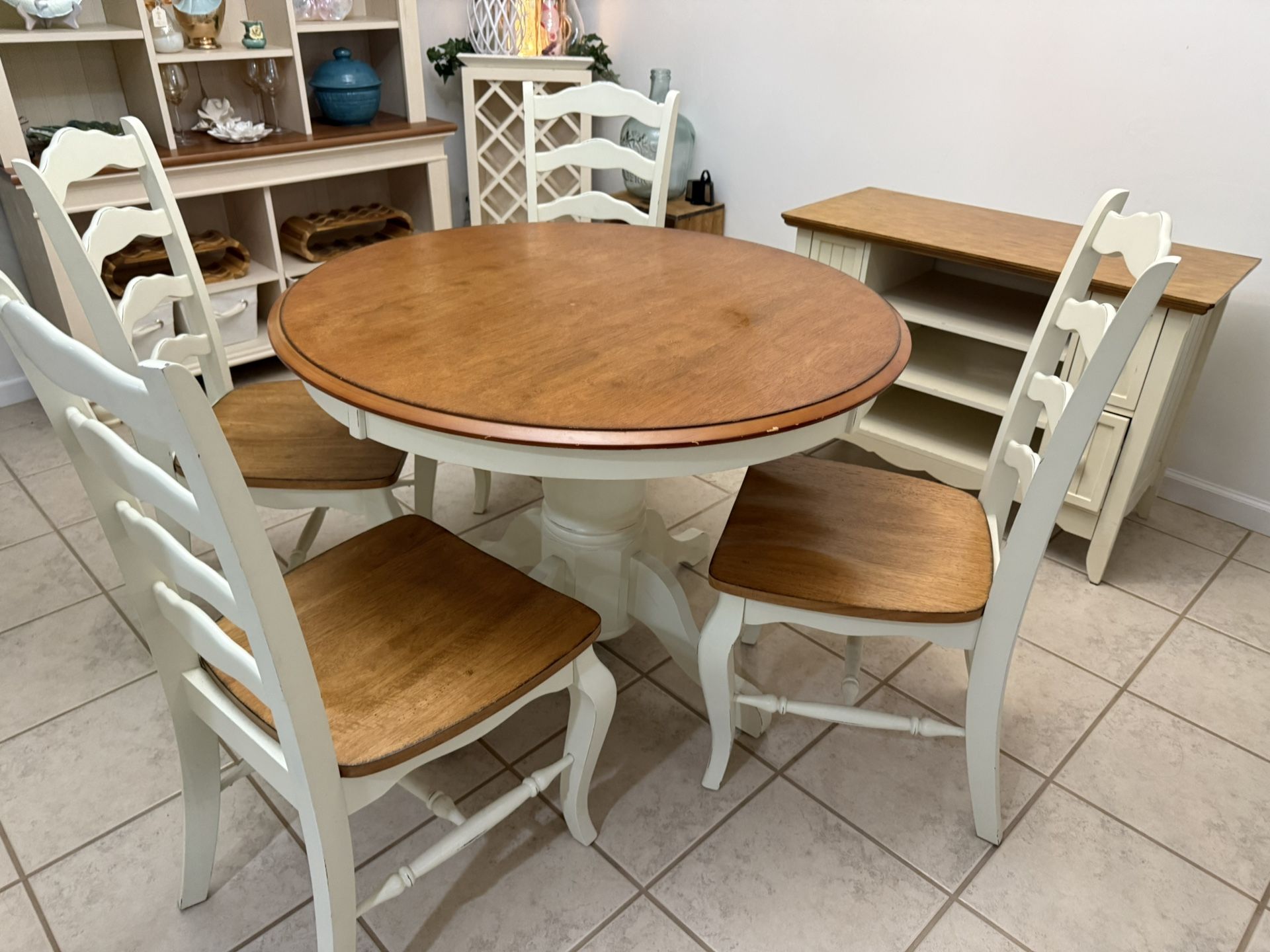 Dining Table With 4 Chairs