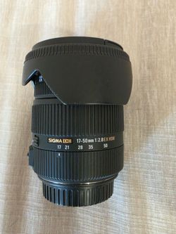 Sigma 17-50 lens