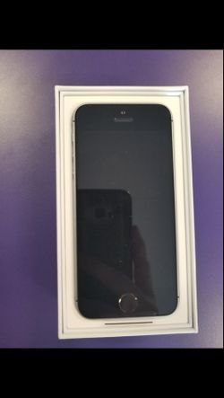 Space Gray iPhone SE 32gb